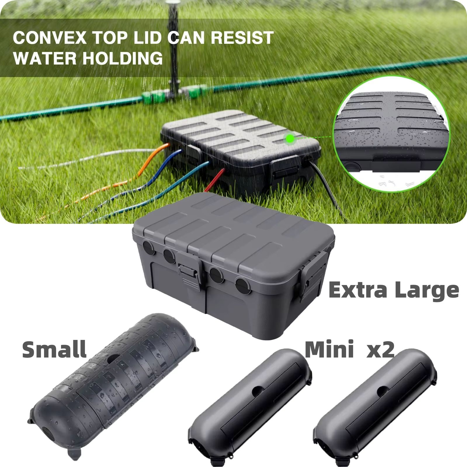 Outdoor Power Supply Box - Duże, wodoodporne osłony kablowe do zewnętrznych