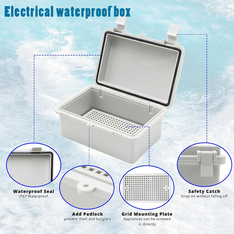 Outdoor Power Supply Box - Wodoodporna skrzynka przyłączeniowa IP66 do zastosowań