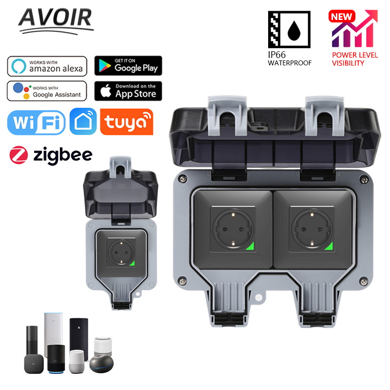 Outdoor Power Outlet Not Working - Avoir Tuya Zigbee Gniazdka elektryczne IP66