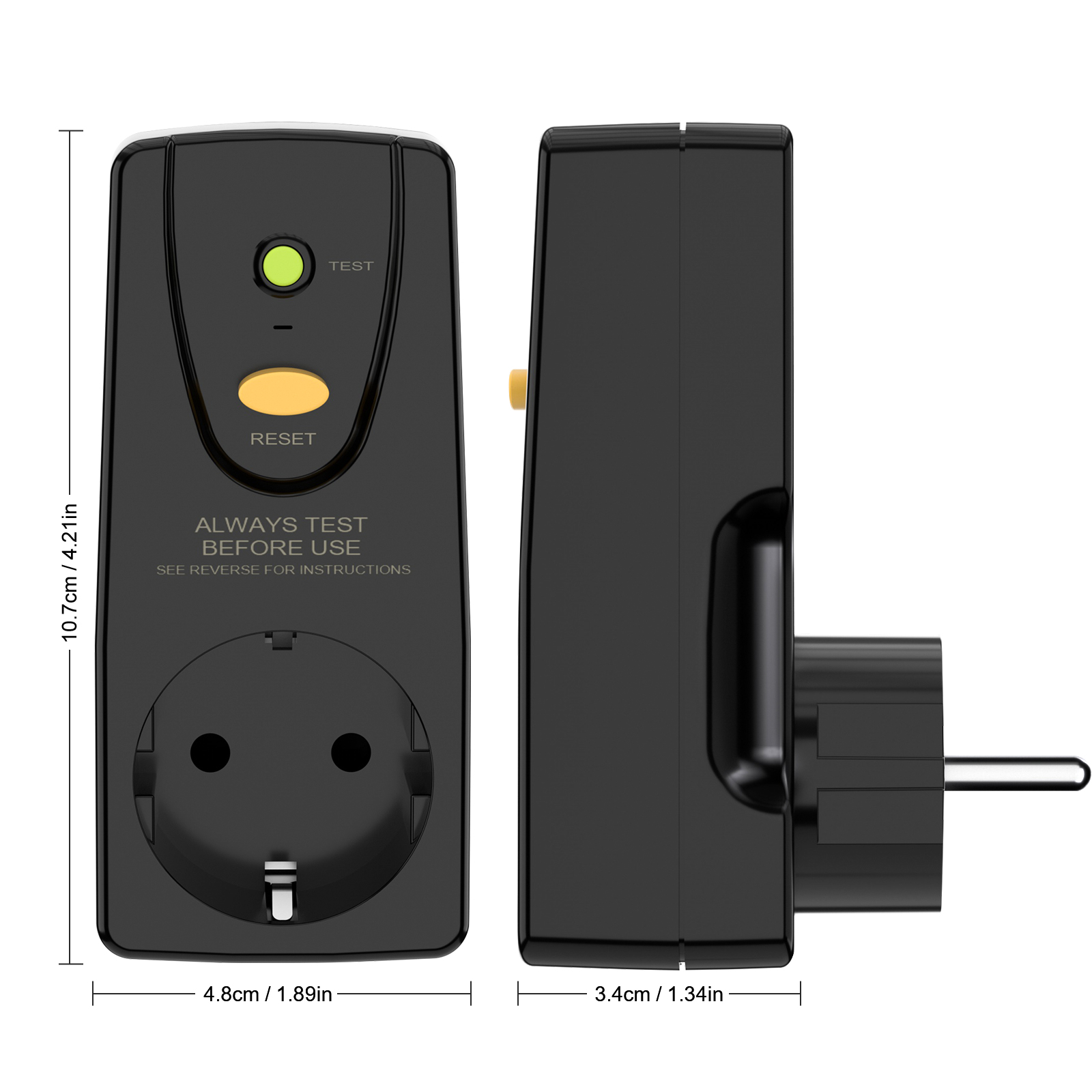 Outdoor Power Port - 16A Wtyczka zabezpieczająca przed wyciekiem UE