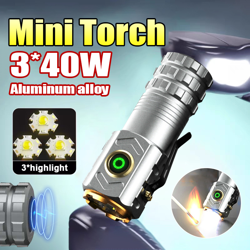 Outdoor Power For Camping - Super mocny reflektor Latarka zapłonowa Mini