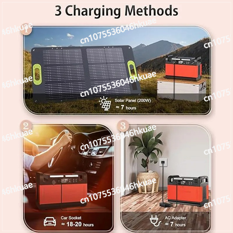 Outdoor Power Bank With Ac Outlet - Przenośna stacja zasilania o mocy 1500
