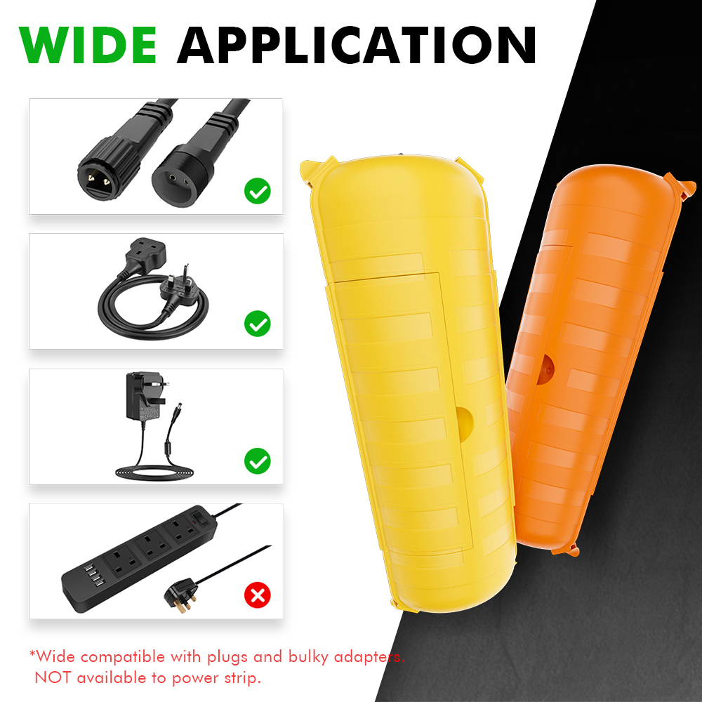 Outdoor Power Adapter Ring - Osłona na przedłużacz zewnętrzny 29x11x7.5cm, wytrzymały