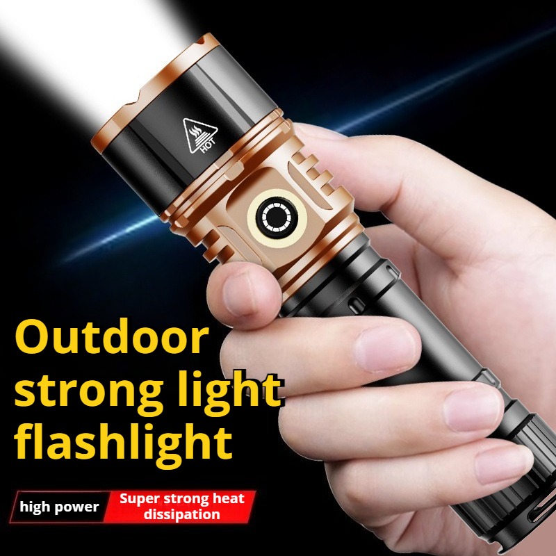 Outdoor Power For Camping - Mocna latarka LED o wysokiej mocy,