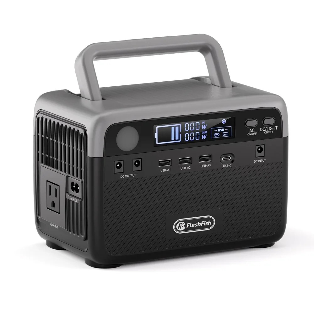 Outdoor Power Bank With Ac Outlet - Generator solarny LiFePO4 230,4Wh 300W (szczytowa