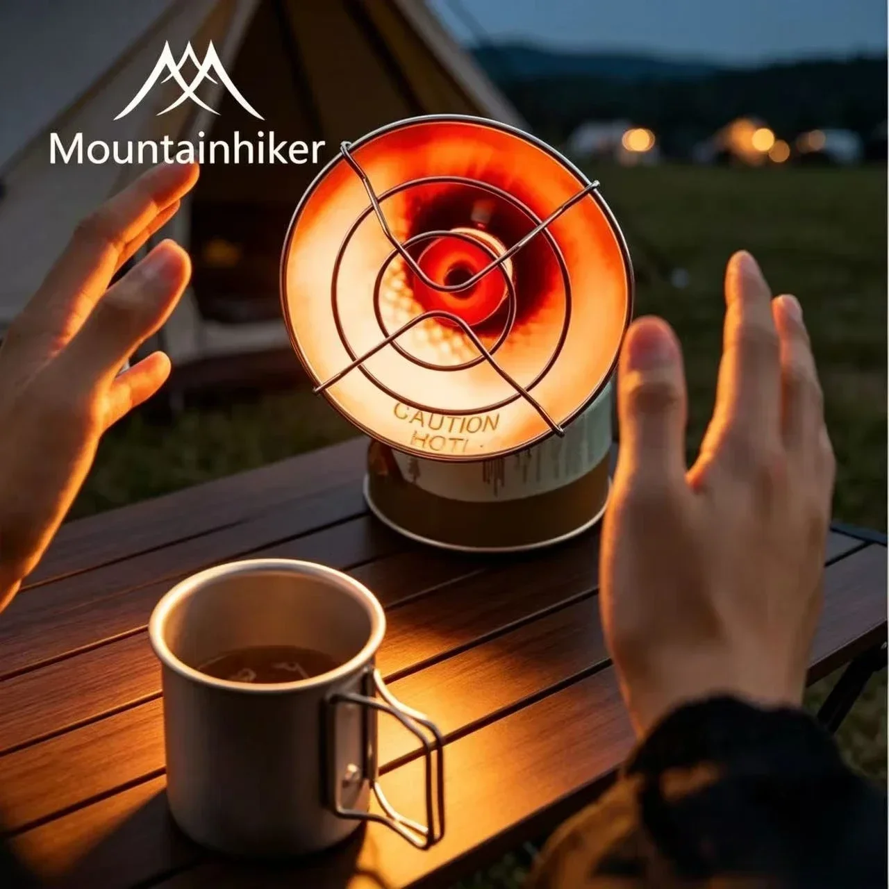 Outdoor Power Burner - MOUNTAINHIKER Przenośny Mini Kuchenka Gazowa na