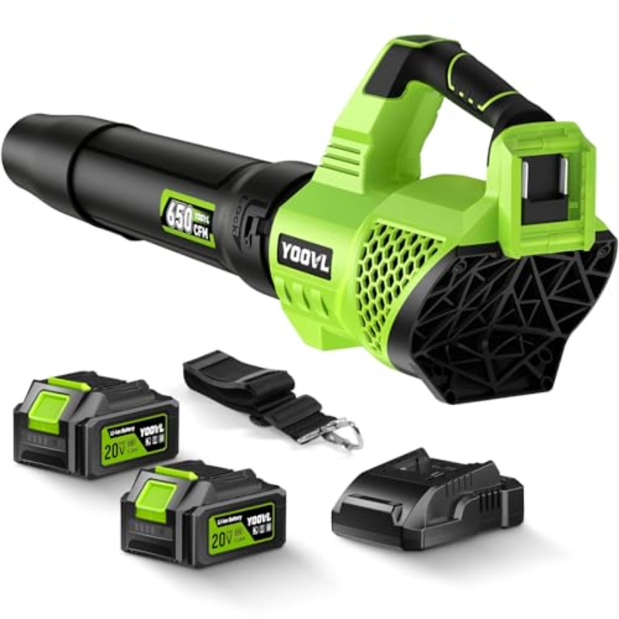 Leaf Blower Cordless - Akumulatorowa dmuchawa do liści o wydajności