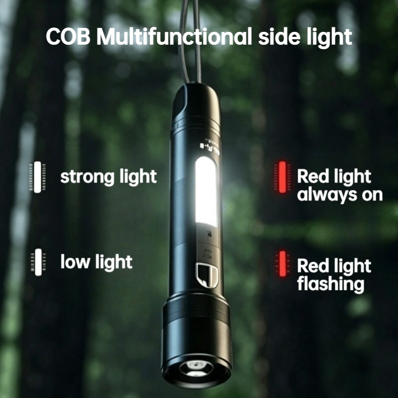 Wielofunkcyjna latarka LED z r – Outdoor Power For Camping recenzja i cena