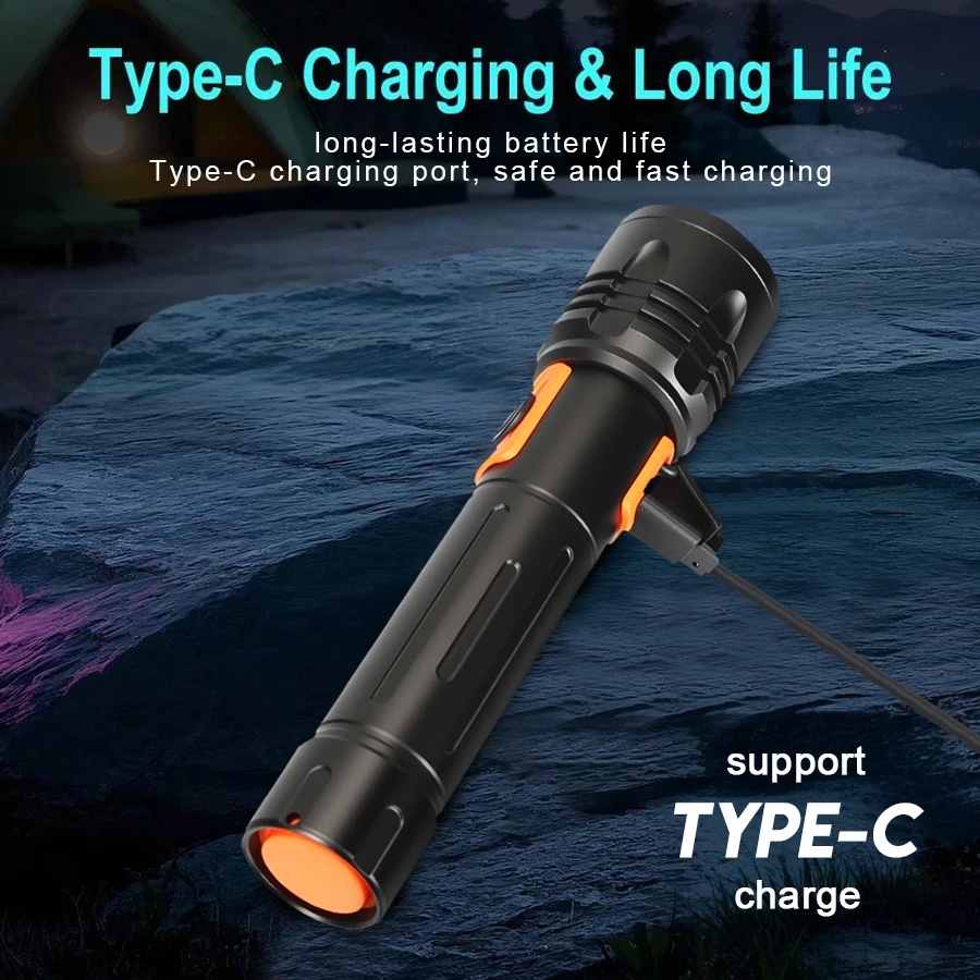 Latarka LED o dużej mocy, łado – Outdoor Power For Camping recenzja i cena
