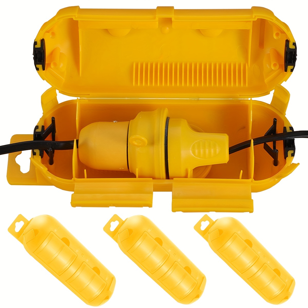 Przedłużacz z żółtym przewodem – Outdoor Power Supply Box recenzja i cena