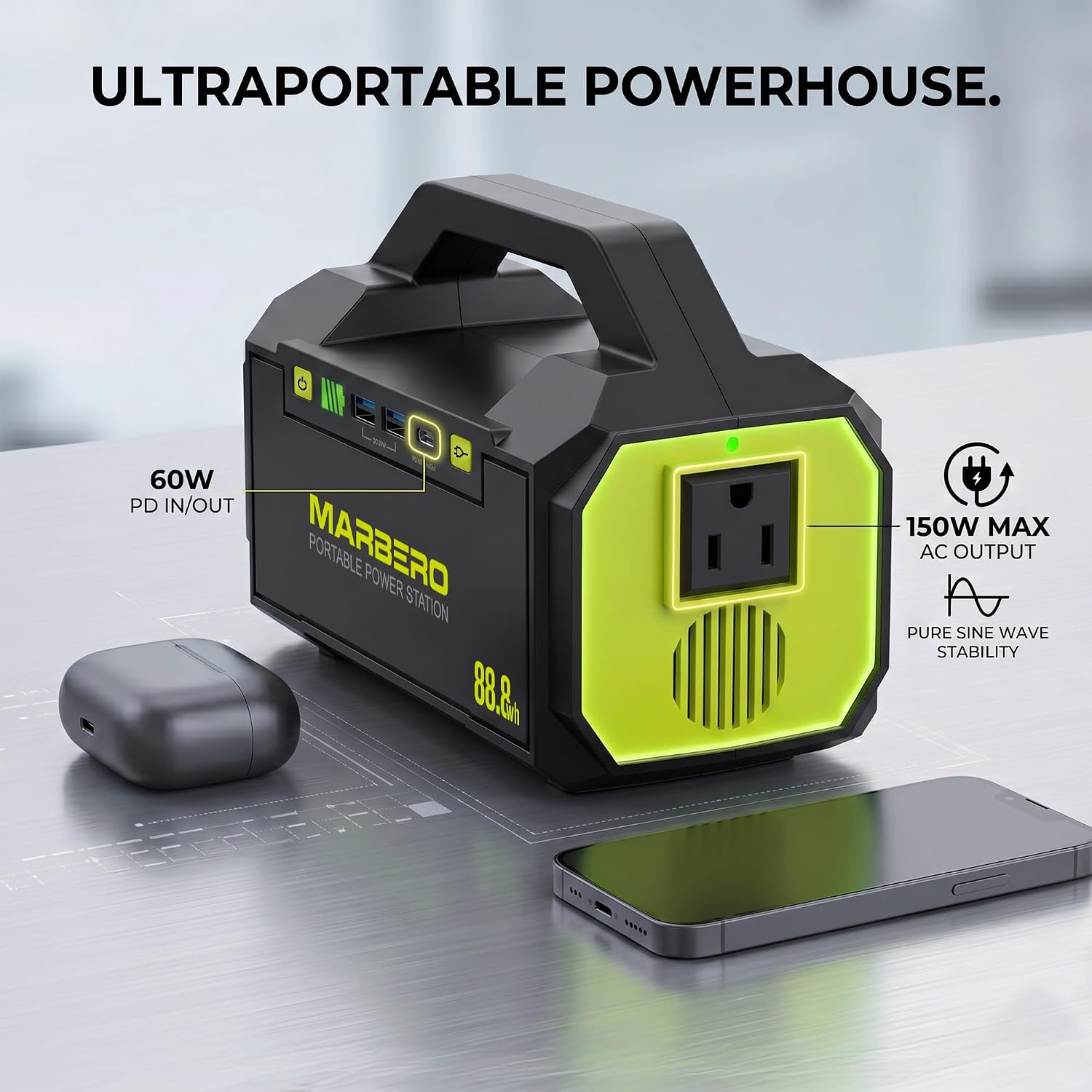 Przenośna stacja zasilania z g – Outdoor Power Bank With Ac Outlet recenzja i cena