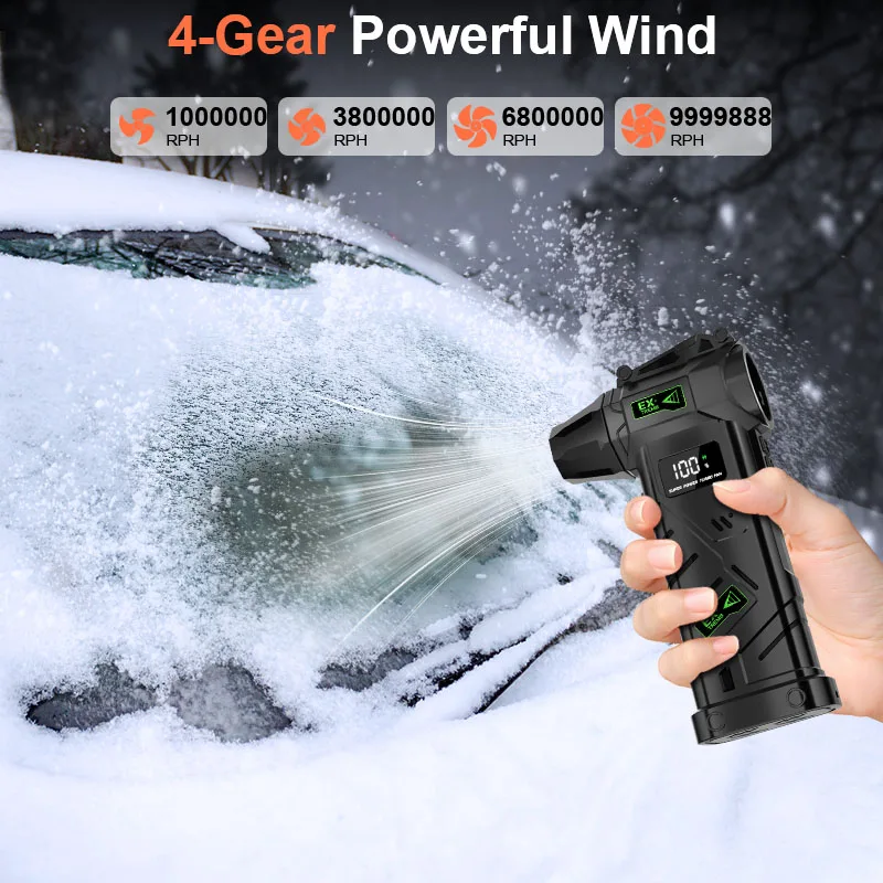 9999888RPH Mocna dmuchawa powi – Leaf Blower Cordless recenzja i cena