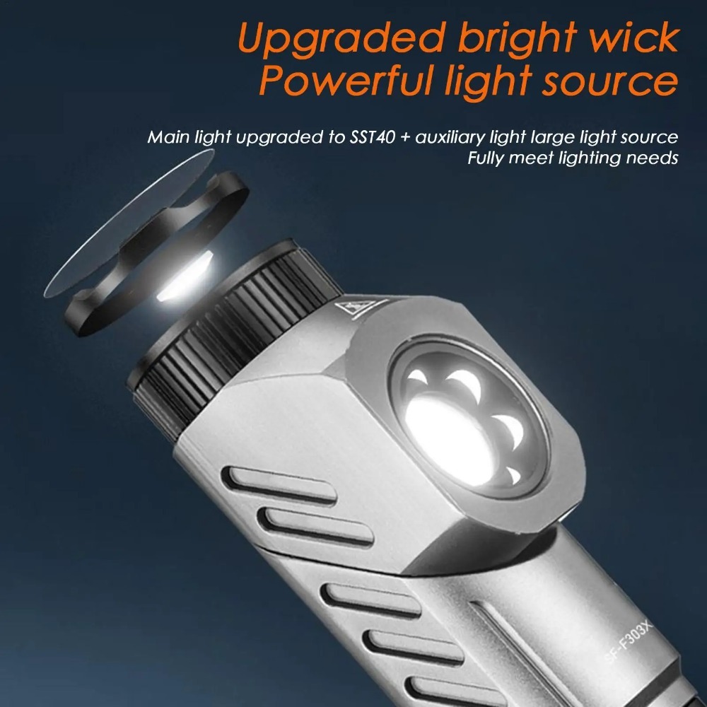 Mocna mini latarka LED 90 ° Ob – Outdoor Power For Camping recenzja i cena