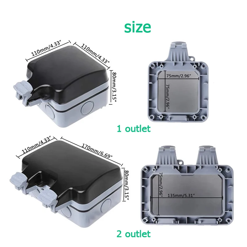 EU KR zewnętrzne wodoodporne g – Outdoor Power Port recenzja i cena
