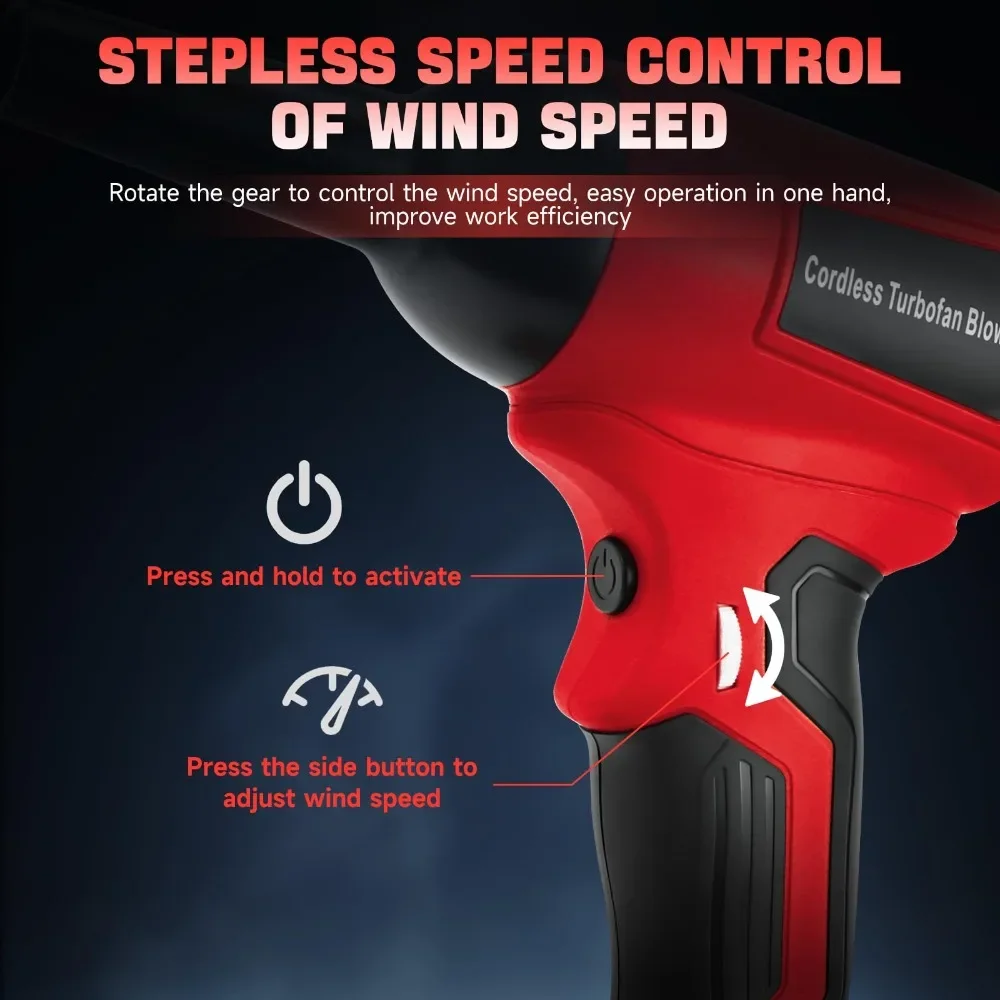 Elektryczny Bezprzewodowy Turb – Leaf Blower Cordless recenzja i cena