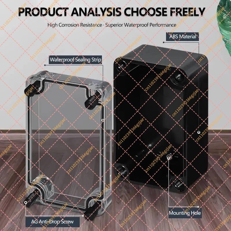 2 szt. Przezroczysta Wodoodpor – Outdoor Power Supply Box recenzja i cena
