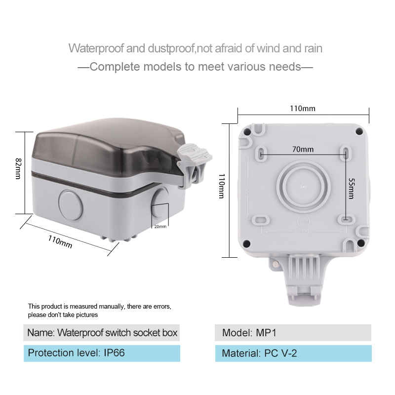 IP66 Zewnętrzne, odporne na wa – Outdoor Power Port recenzja i cena
