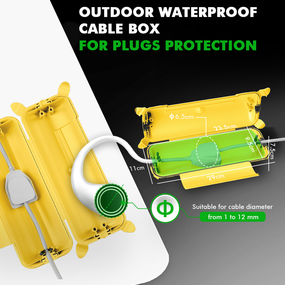 Osłona na przedłużacz zewnętrz – Outdoor Power Adapter Ring recenzja i cena