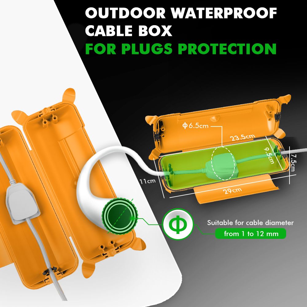 Osłona na przedłużacz zewnętrz – Outdoor Power Adapter Ring recenzja i cena