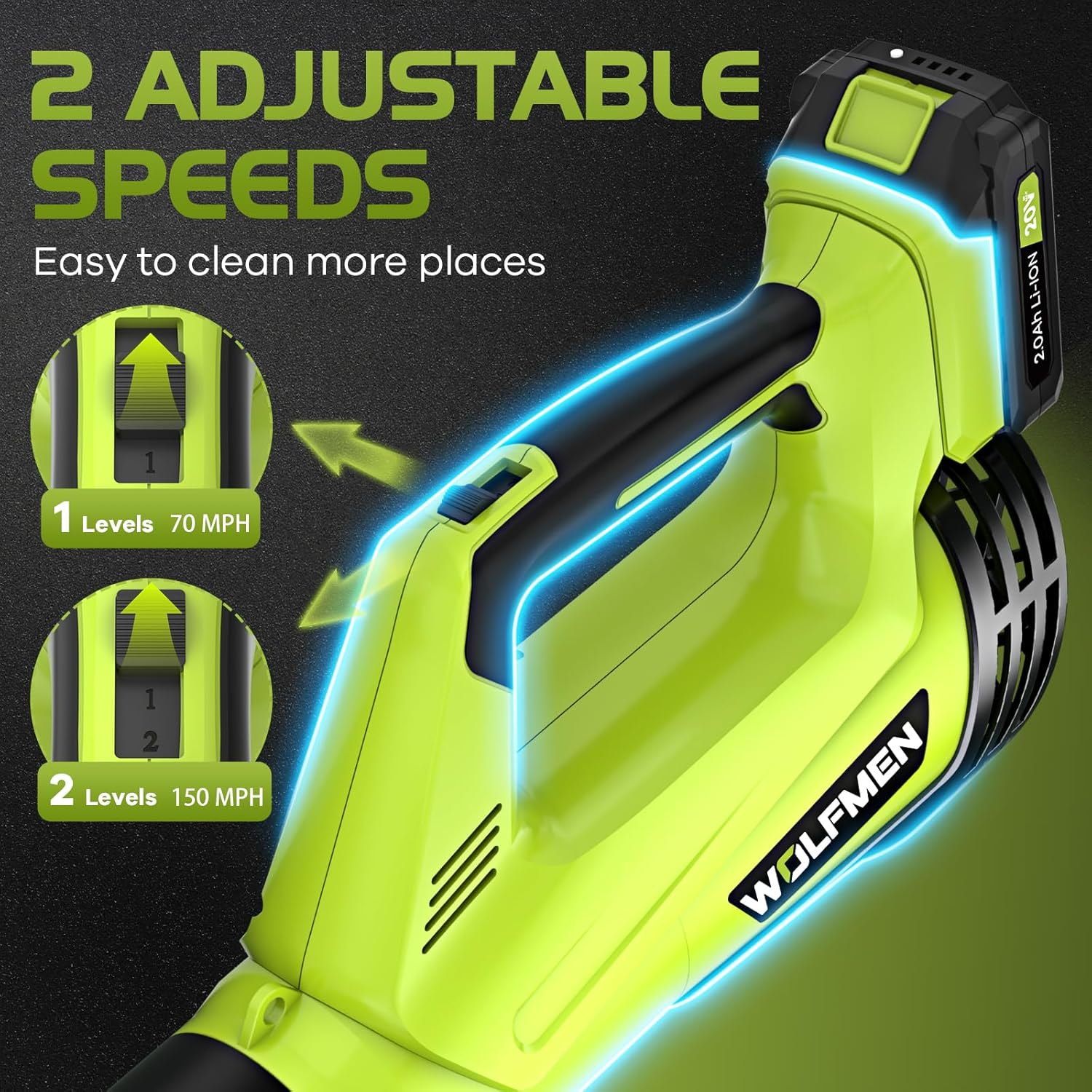 Tolife Bezprzewodowa dmuchawa  – Leaf Blower Cordless recenzja i cena