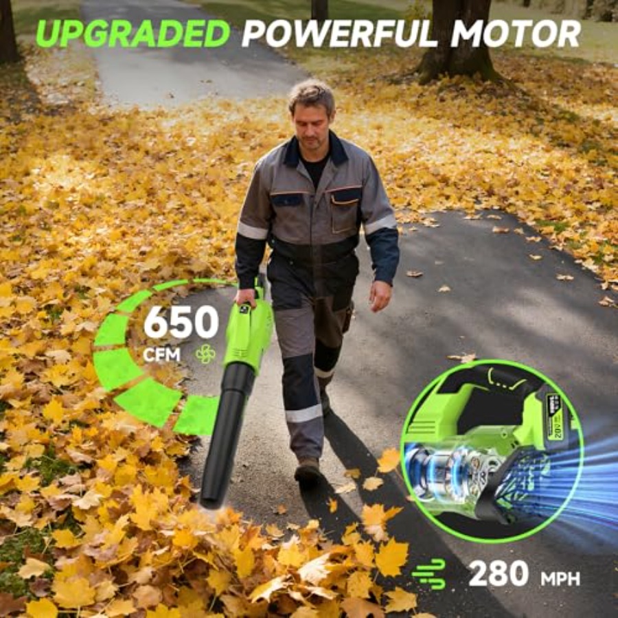 Akumulatorowa dmuchawa do liśc – Leaf Blower Cordless recenzja i cena